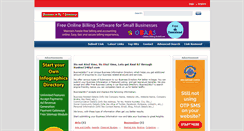 Desktop Screenshot of businez24by7.com